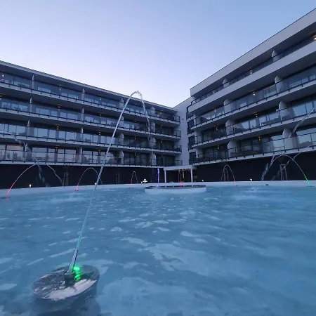 Lägenhet Ostseetraum - Pool, Sauna, Jacuzzi, 2 Bikes, Spielplatz, Apartments *